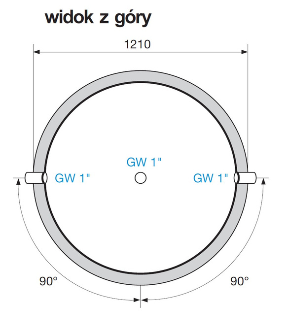 POMA11 - Stainless steel buffer (1500 liters)