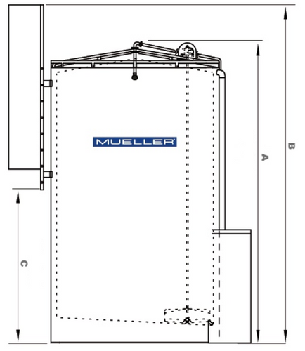 Schładzalnik do mleka Silo tank