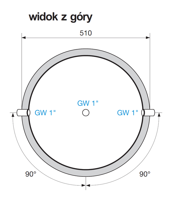 POMA4 - Bufor ze stali nierdzewnej (80 litrów)