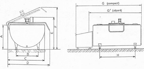 Schładzalnik do mleka UES