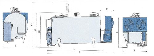 Schładzalnik do mleka Frigomilk model G9
