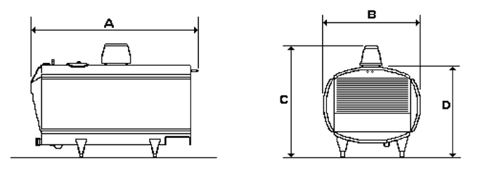 Schładzalnik do mleka Alfa-Laval model HCA-C