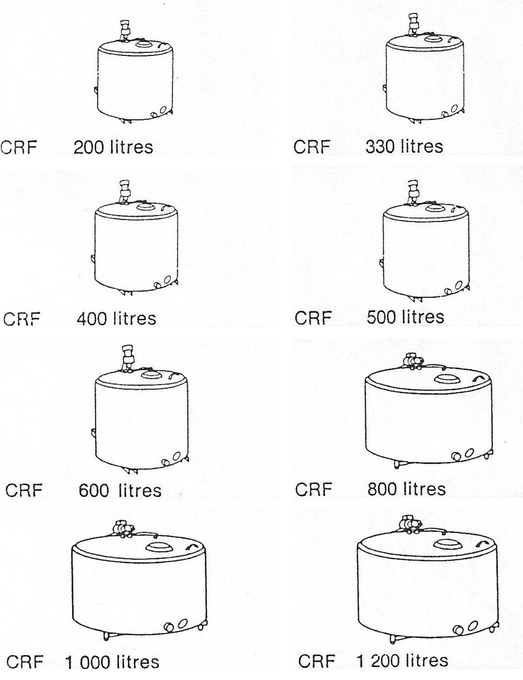 Schładzalnik do mleka Alfa-Laval model CRF