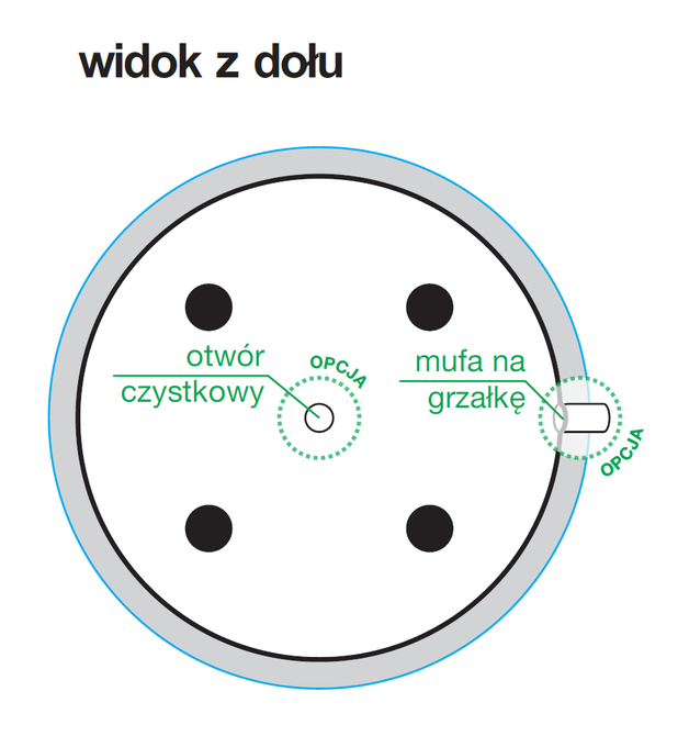 POMA11 - Bufor ze stali nierdzewnej (1500 litrów)