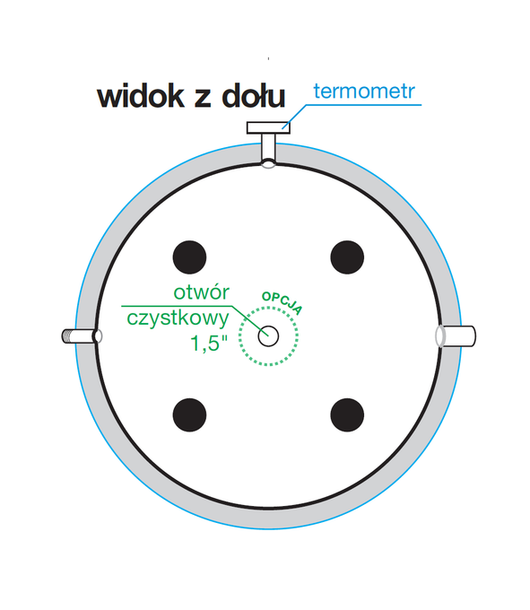 Wymiennik z 2 wężownicami solarnymi ze stali nierdzewnej SOMA6 (600+ litrów)