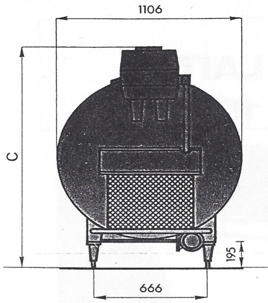 Schładzalnik do mleka Alfa-Laval model CH