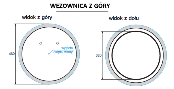 Zasobnik ciepła - stojący (320 litrów)