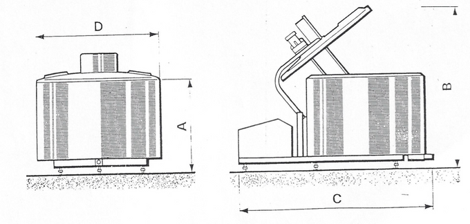 Schładzalnik do mleka Japy model CV
