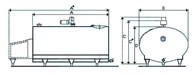 Schładzalnik do mleka Mueller model „O”
