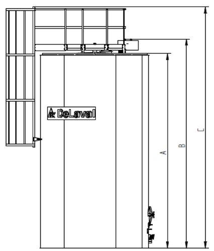 Schładzalnik do mleka Model De Laval DX3S