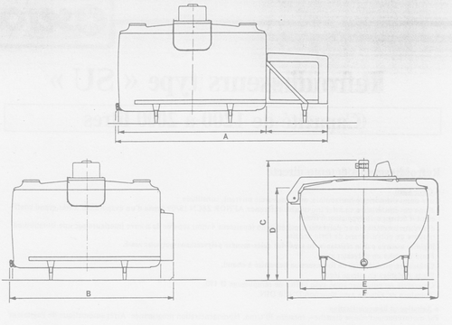 Schładzalnik do mleka Serap model SU