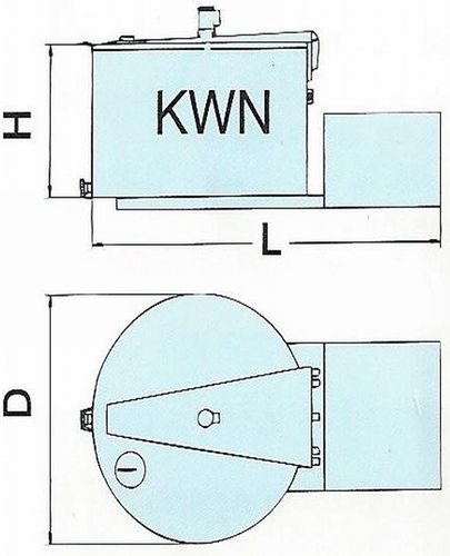 Schładzalnik do mleka Etscheid model KWN