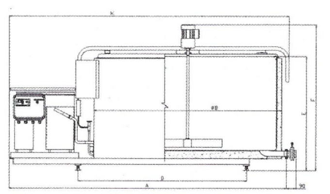 Schładzalnik do mleka Krosno model SM