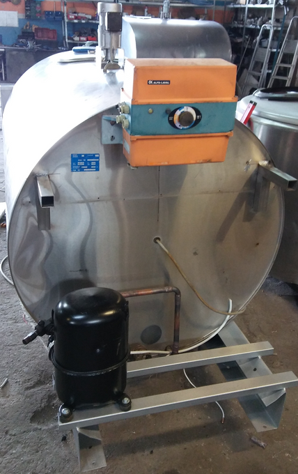 Schładzalnik do mleka Alfa-Laval model CH