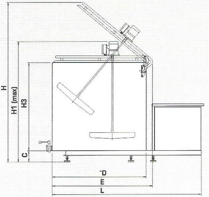 Schładzalnik do mleka Mueller model RHE