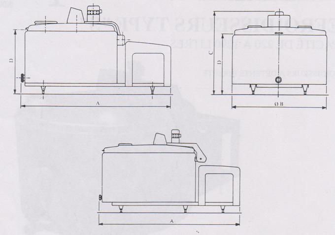 Schładzalnik do mleka Serap model S