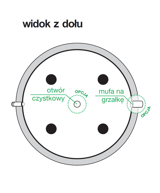 PIRO6 - Buffer with a spiral coil (800 liters)