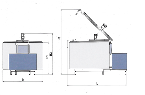 Schładzalnik do mleka Frigomilk model G4